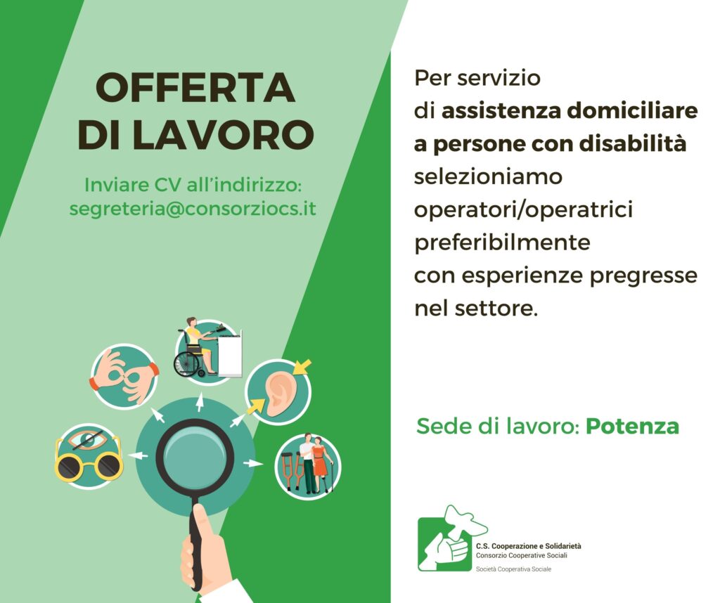 annuncio di lavoro